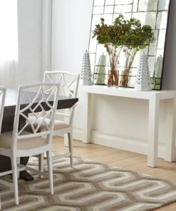 Bungalow 5 New Arrivals Parsons Console Table White