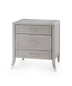 Bungalow 5 Paulina 3 Drawer Side Table Gray New Arrivals
