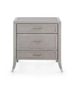 Bungalow 5 Paulina 3 Drawer Side Table Gray New Arrivals