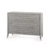 Bungalow 5 New Arrivals Paulina Large 6 Drawer Gray 1 Bungalow 5 New Arrivals Paulina Large 6 Drawer Gray