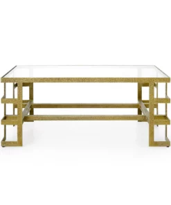 Bungalow 5 New Arrivals Plano Coffee Table Champagne Bronze