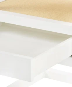 Bungalow 5 Polo 1 Drawer Side Table Grasscloth And White Lacquer New Arrivals 13 Bungalow 5 Polo 1 Drawer Side Table Grasscloth And White Lacquer New Arrivals