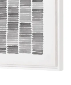 Bungalow 5 New Arrivals Rain Framed Silk Panel Black