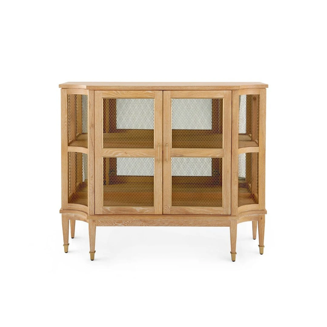 Bungalow 5 New Arrivals Rene Cabinet Natural Cerused Oak 5 Bungalow 5 New Arrivals Rene Cabinet Natural Cerused Oak