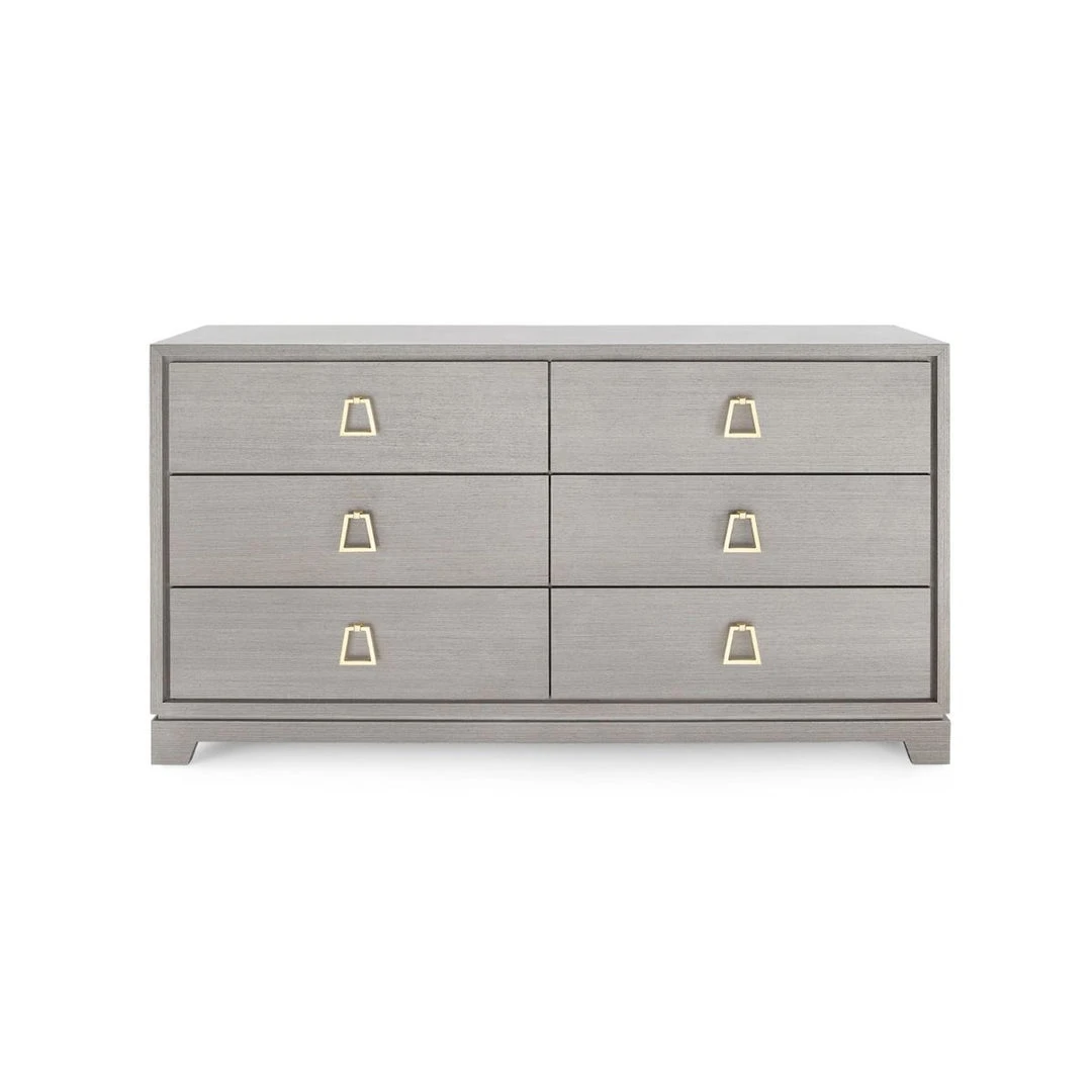 Bungalow 5 Stanford Extra Large 6 Drawer Chest Taupe Gray New Arrivals 5 Bungalow 5 Stanford Extra Large 6 Drawer Chest Taupe Gray New Arrivals
