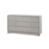 Bungalow 5 Stanford Extra Large 6 Drawer Chest Taupe Gray New Arrivals 2 Bungalow 5 Stanford Extra Large 6 Drawer Chest Taupe Gray New Arrivals