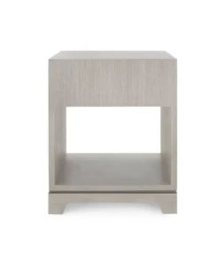 Bungalow 5 Stanford 1 Drawer Side Table Taupe Gray