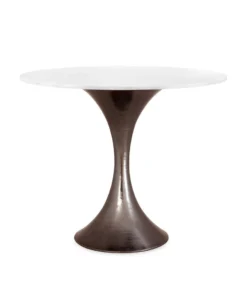 Bungalow 5 Stockholm Center Round Table Bronze With White Marble Top New Arrivals