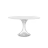 Bungalow 5 New Arrivals Stockholm Round Dining Table Nickel And White Marble 1 Bungalow 5 New Arrivals Stockholm Round Dining Table Nickel And White Marble