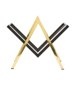 Bungalow 5 Sutton Magazine Stand Brass New Arrivals