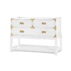 Bungalow 5 New Arrivals Tansu Console Table White