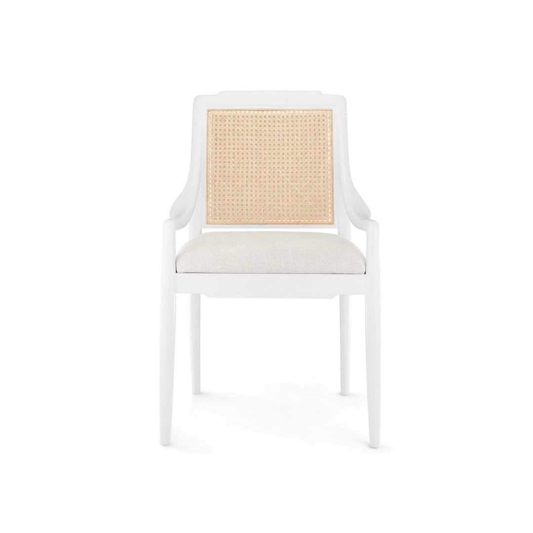 Bungalow 5 New Arrivals Veronika Armchair White 9 Bungalow 5 New Arrivals Veronika Armchair White