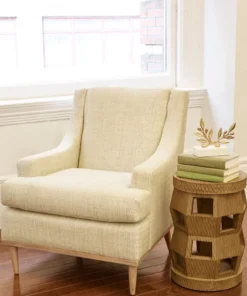 Bungalow 5 Zanzibar Side Table And Stool Driftwood