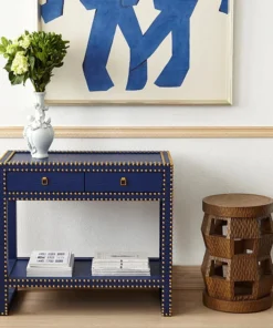 Bungalow 5 Zanzibar Side Table And Stool Driftwood