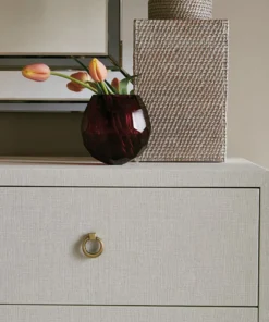 Bungalow 5 Bryant Linen Extra Large 6 Drawer Chest White New Arrivals