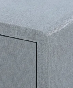 Bungalow 5 New Arrivals Bryant Linen Extra Large 6 Drawer Chest Gray