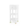 Bungalow 5 Claudette One Drawer Round Side Table White New Arrivals