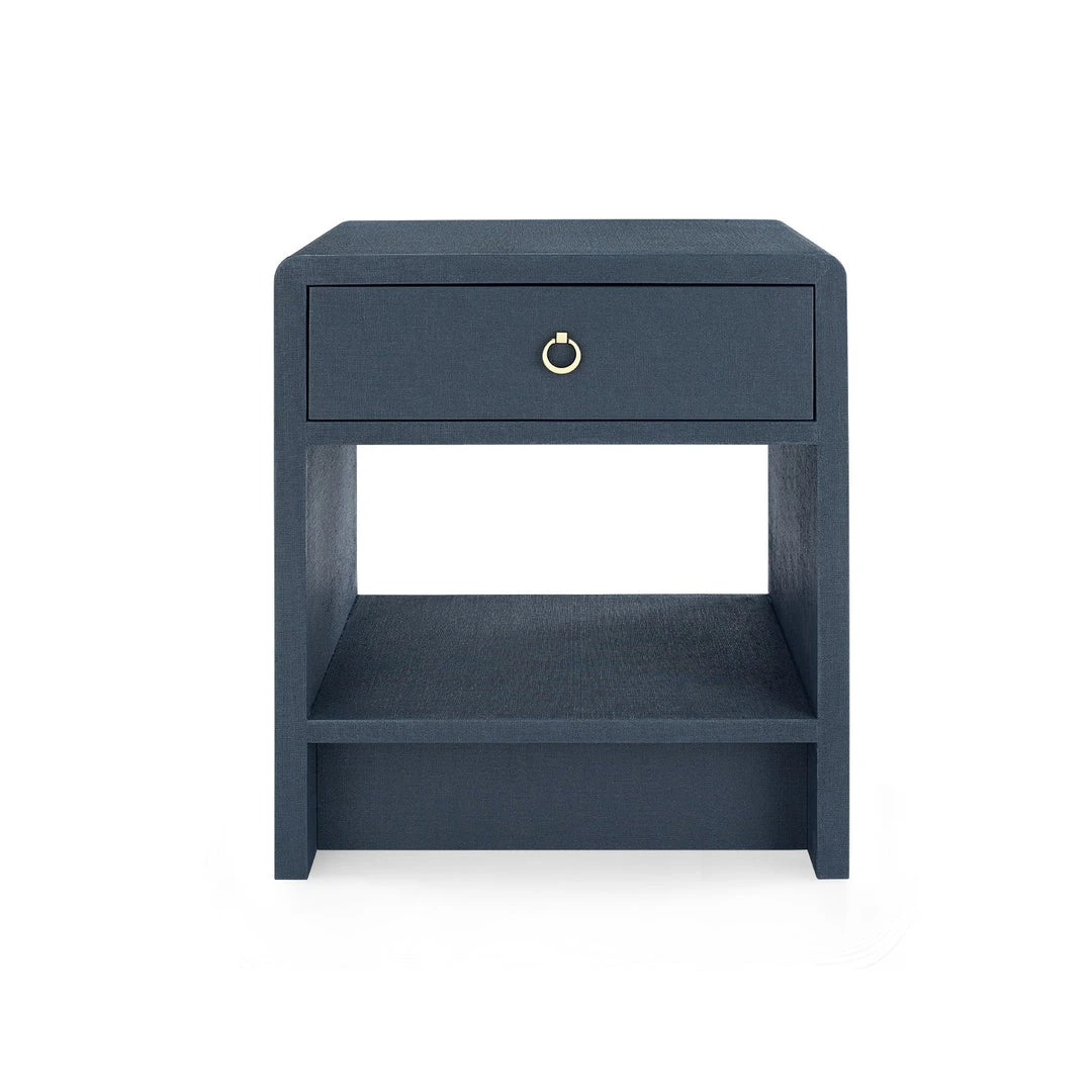 Bungalow 5 New Arrivals Benjamin 1 Drawer Side Table Navy Blue 3 Bungalow 5 New Arrivals Benjamin 1 Drawer Side Table Navy Blue