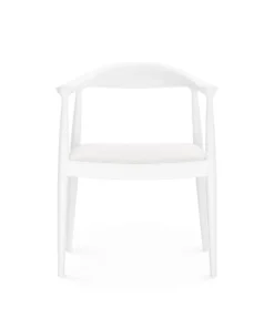 Bungalow 5 New Arrivals Danish Armchair White