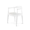 Bungalow 5 New Arrivals Danish Armchair White
