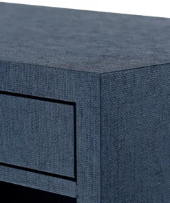 Bungalow 5 New Arrivals Frances 2 Drawer Side Table Navy Blue 21 Bungalow 5 New Arrivals Frances 2 Drawer Side Table Navy Blue