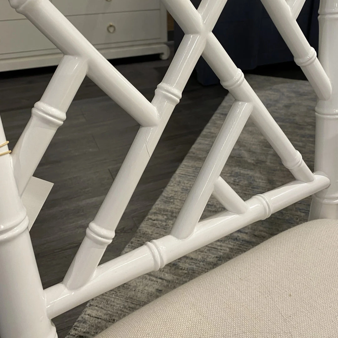 Bungalow 5 New Arrivals Jardin Armchair White 5 Bungalow 5 New Arrivals Jardin Armchair White