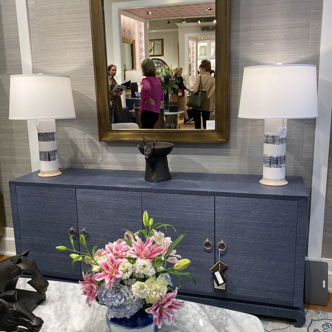 Bungalow 5 New Arrivals Meredith Extra Large 4 Door Cabinet Navy Blue 6 Bungalow 5 New Arrivals Meredith Extra Large 4 Door Cabinet Navy Blue