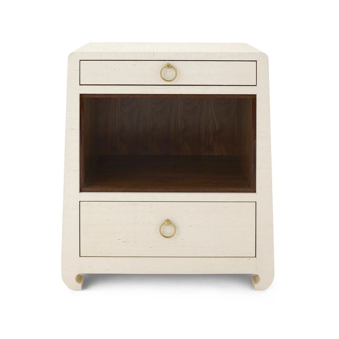 Bungalow 5 Ming 2 Drawer Side Table Natural New Arrivals 8 Bungalow 5 Ming 2 Drawer Side Table Natural New Arrivals