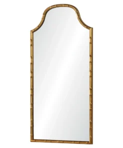 Mirror Home New Arrivals Aged Gold Leaf Mirror
