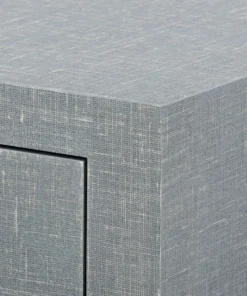 Bungalow 5 Claudette 1 Drawer Side Table Gray