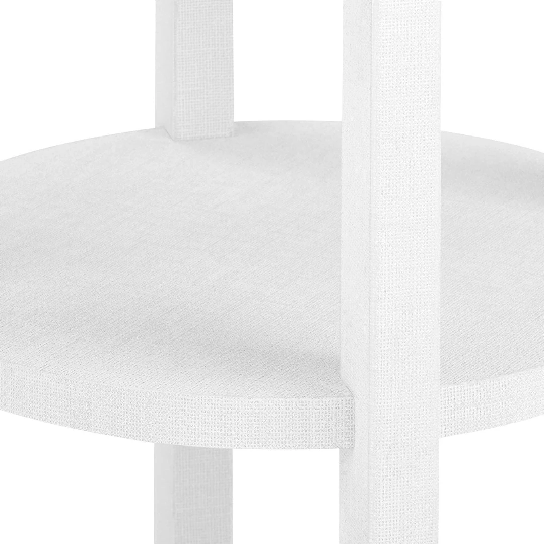 Bungalow 5 Claudette One Drawer Round Side Table White New Arrivals 10 Bungalow 5 Claudette One Drawer Round Side Table White New Arrivals