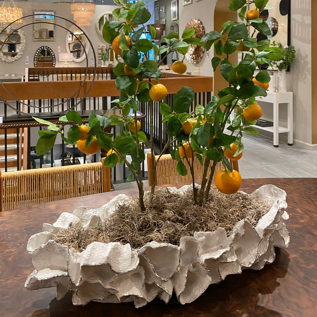 Made Goods Coco Tray White With Silver Faux Coral New Arrivals 4 Made Goods Coco Tray White With Silver Faux Coral New Arrivals