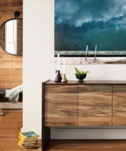 Four Hands Cru Large Mirror Aged Bronze