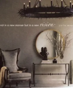 Currey And Company Aline Round Mirror