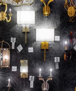 Currey And Company Ashdown Wall Sconce Gold Leaf New Arrivals