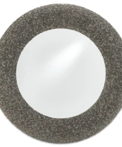 Currey And Company Batad Shell Mirror Round New Arrivals
