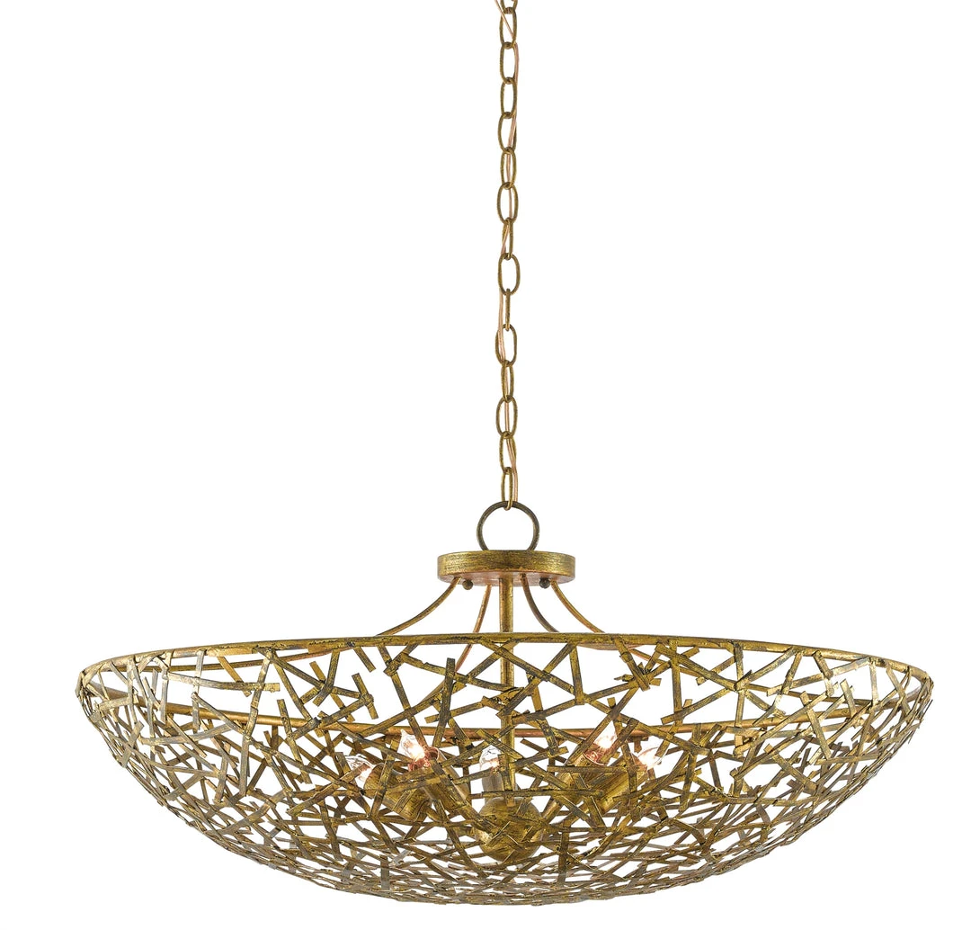 Currey And Company New Arrivals Confetti Bowl Chandelier 5 Currey And Company New Arrivals Confetti Bowl Chandelier