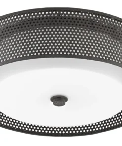 Currey And Company Notte Flush Mount