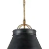 Currey And Company New Arrivals Lumley Black Pendant