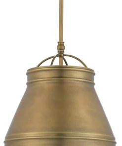 Currey And Company New Arrivals Lumley Brass Pendant