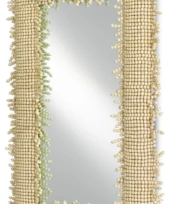 Currey And Company Jeanie Large Mirror Beige New Arrivals