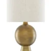 Currey And Company Rami Brass Table Lamp