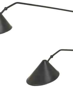 Currey And Company Serpa Double Wall Sconce