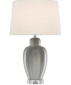 Currey And Company Solita Gray Table Lamp New Arrivals
