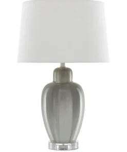 Currey And Company Solita Gray Table Lamp New Arrivals