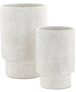 Currey And Company Tambora Vase Ivory Large New Arrivals