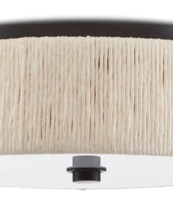 Currey And Company New Arrivals Tyrone Flush Mount