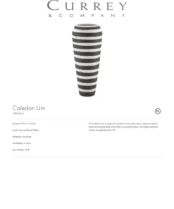 Currey And Company New Arrivals Caledon Urn