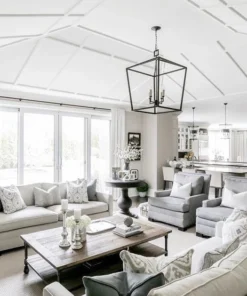 Currey And Company Denison Lantern Black - 4 Sizes New Arrivals