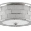 Currey And Company James Flush Mount Polished Nickel New Arrivals